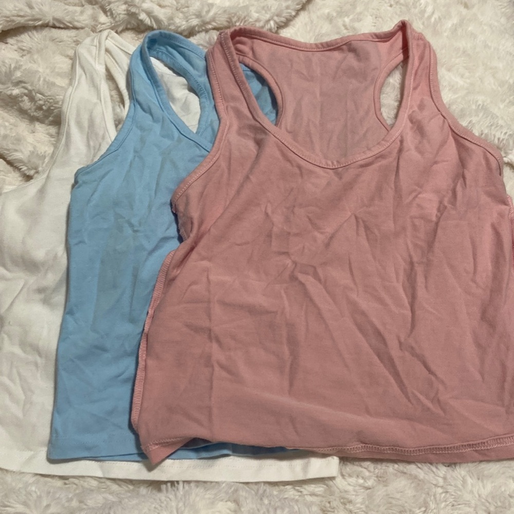 NEW 3 WORK OUT TOPS